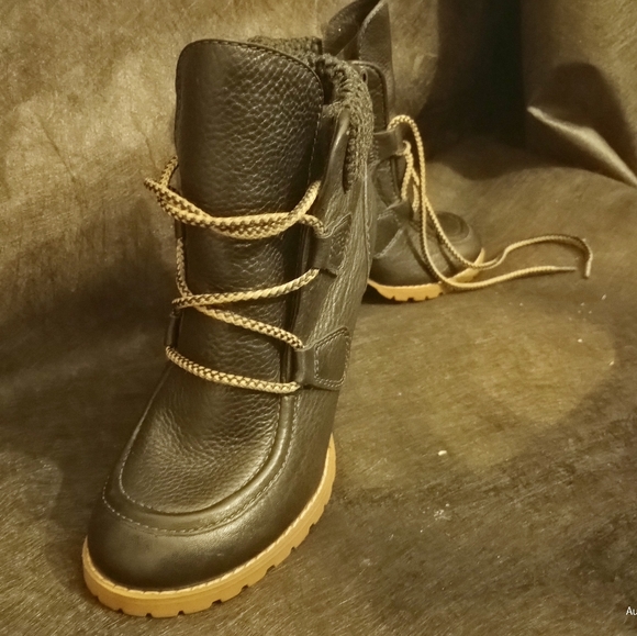 See by Chloe hi heel boots size 36 1/2 black leather . - Picture 3 of 13